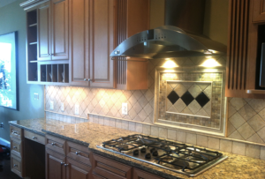 GRANITE COUNTERTOP AND BACKSPLASH